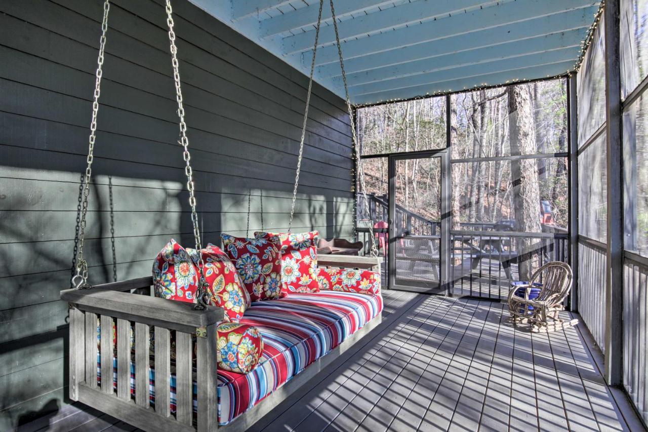 Cozy And Quiet Studio With Porch, Near Scenic Railway! Blue Ridge Eksteriør billede